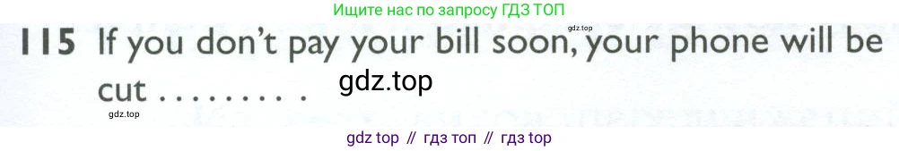 ГДЗ Английский язык (english), 10 класс Рабочая тетрадь (workbook), авторы: Баранова Ксения Михайловна (Baranova Ksenia), Дули Дженни (Dooley Jenny), Копылова Виктория Викторовна (Kopylova Victoria), Мильруд Радислав Петрович (Millrood Radislav), Эванс Вирджиния (Evans Virginia), издательство Просвещение, Москва, 2019, белого цвета, страница 101, номер 115, Условие