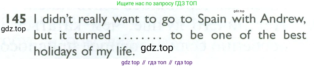 ГДЗ Английский язык (english), 10 класс Рабочая тетрадь (workbook), авторы: Баранова Ксения Михайловна (Baranova Ksenia), Дули Дженни (Dooley Jenny), Копылова Виктория Викторовна (Kopylova Victoria), Мильруд Радислав Петрович (Millrood Radislav), Эванс Вирджиния (Evans Virginia), издательство Просвещение, Москва, 2019, белого цвета, страница 101, номер 145, Условие