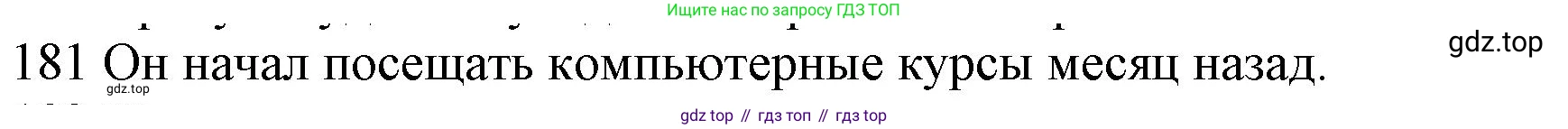 ГДЗ Английский язык (english), 10 класс Рабочая тетрадь (workbook), авторы: Баранова Ксения Михайловна (Baranova Ksenia), Дули Дженни (Dooley Jenny), Копылова Виктория Викторовна (Kopylova Victoria), Мильруд Радислав Петрович (Millrood Radislav), Эванс Вирджиния (Evans Virginia), издательство Просвещение, Москва, 2019, белого цвета, страница 80, номер 181, Решение 1