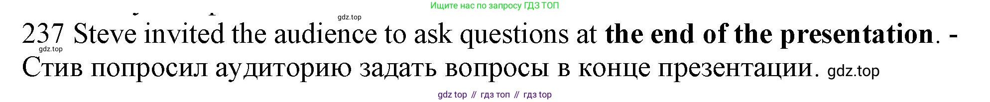 ГДЗ Английский язык (english), 10 класс Рабочая тетрадь (workbook), авторы: Баранова Ксения Михайловна (Baranova Ksenia), Дули Дженни (Dooley Jenny), Копылова Виктория Викторовна (Kopylova Victoria), Мильруд Радислав Петрович (Millrood Radislav), Эванс Вирджиния (Evans Virginia), издательство Просвещение, Москва, 2019, белого цвета, страница 82, номер 237, Решение 1 (продолжение 2)