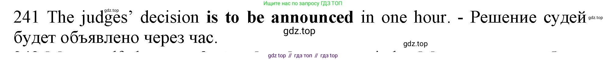 ГДЗ Английский язык (english), 10 класс Рабочая тетрадь (workbook), авторы: Баранова Ксения Михайловна (Baranova Ksenia), Дули Дженни (Dooley Jenny), Копылова Виктория Викторовна (Kopylova Victoria), Мильруд Радислав Петрович (Millrood Radislav), Эванс Вирджиния (Evans Virginia), издательство Просвещение, Москва, 2019, белого цвета, страница 82, номер 241, Решение 1 (продолжение 2)