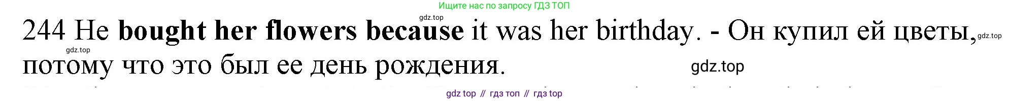 ГДЗ Английский язык (english), 10 класс Рабочая тетрадь (workbook), авторы: Баранова Ксения Михайловна (Baranova Ksenia), Дули Дженни (Dooley Jenny), Копылова Виктория Викторовна (Kopylova Victoria), Мильруд Радислав Петрович (Millrood Radislav), Эванс Вирджиния (Evans Virginia), издательство Просвещение, Москва, 2019, белого цвета, страница 82, номер 244, Решение 1 (продолжение 2)