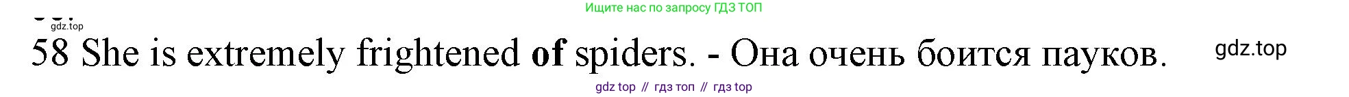 Английский язык (english), 10 класс Рабочая тетрадь (workbook), авторы: Баранова Ксения Михайловна (Baranova Ksenia), Дули Дженни (Dooley Jenny), Копылова Виктория Викторовна (Kopylova Victoria), Мильруд Радислав Петрович (Millrood Radislav), Эванс Вирджиния (Evans Virginia), издательство Просвещение, Москва, 2019, белого цвета, страница 97, номер 58, Решение 1