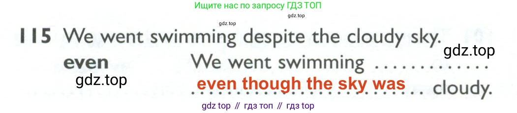 ГДЗ Английский язык (english), 10 класс Рабочая тетрадь (workbook), авторы: Баранова Ксения Михайловна (Baranova Ksenia), Дули Дженни (Dooley Jenny), Копылова Виктория Викторовна (Kopylova Victoria), Мильруд Радислав Петрович (Millrood Radislav), Эванс Вирджиния (Evans Virginia), издательство Просвещение, Москва, 2019, белого цвета, страница 78, номер 115, Решение 2