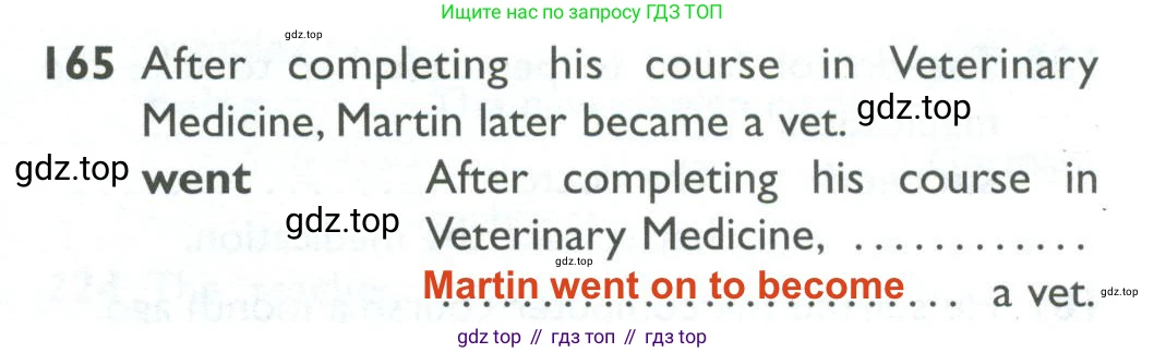 ГДЗ Английский язык (english), 10 класс Рабочая тетрадь (workbook), авторы: Баранова Ксения Михайловна (Baranova Ksenia), Дули Дженни (Dooley Jenny), Копылова Виктория Викторовна (Kopylova Victoria), Мильруд Радислав Петрович (Millrood Radislav), Эванс Вирджиния (Evans Virginia), издательство Просвещение, Москва, 2019, белого цвета, страница 79, номер 165, Решение 2