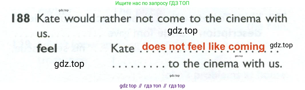 ГДЗ Английский язык (english), 10 класс Рабочая тетрадь (workbook), авторы: Баранова Ксения Михайловна (Baranova Ksenia), Дули Дженни (Dooley Jenny), Копылова Виктория Викторовна (Kopylova Victoria), Мильруд Радислав Петрович (Millrood Radislav), Эванс Вирджиния (Evans Virginia), издательство Просвещение, Москва, 2019, белого цвета, страница 80, номер 188, Решение 2