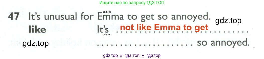 ГДЗ Английский язык (english), 10 класс Рабочая тетрадь (workbook), авторы: Баранова Ксения Михайловна (Baranova Ksenia), Дули Дженни (Dooley Jenny), Копылова Виктория Викторовна (Kopylova Victoria), Мильруд Радислав Петрович (Millrood Radislav), Эванс Вирджиния (Evans Virginia), издательство Просвещение, Москва, 2019, белого цвета, страница 75, номер 47, Решение 2