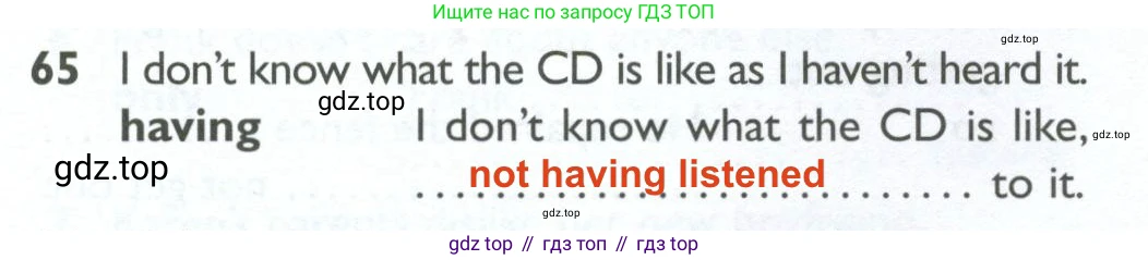 ГДЗ Английский язык (english), 10 класс Рабочая тетрадь (workbook), авторы: Баранова Ксения Михайловна (Baranova Ksenia), Дули Дженни (Dooley Jenny), Копылова Виктория Викторовна (Kopylova Victoria), Мильруд Радислав Петрович (Millrood Radislav), Эванс Вирджиния (Evans Virginia), издательство Просвещение, Москва, 2019, белого цвета, страница 76, номер 65, Решение 2