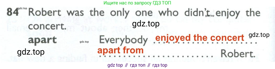 ГДЗ Английский язык (english), 10 класс Рабочая тетрадь (workbook), авторы: Баранова Ксения Михайловна (Baranova Ksenia), Дули Дженни (Dooley Jenny), Копылова Виктория Викторовна (Kopylova Victoria), Мильруд Радислав Петрович (Millrood Radislav), Эванс Вирджиния (Evans Virginia), издательство Просвещение, Москва, 2019, белого цвета, страница 76, номер 84, Решение 2