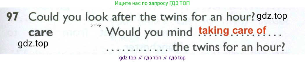 ГДЗ Английский язык (english), 10 класс Рабочая тетрадь (workbook), авторы: Баранова Ксения Михайловна (Baranova Ksenia), Дули Дженни (Dooley Jenny), Копылова Виктория Викторовна (Kopylova Victoria), Мильруд Радислав Петрович (Millrood Radislav), Эванс Вирджиния (Evans Virginia), издательство Просвещение, Москва, 2019, белого цвета, страница 77, номер 97, Решение 2