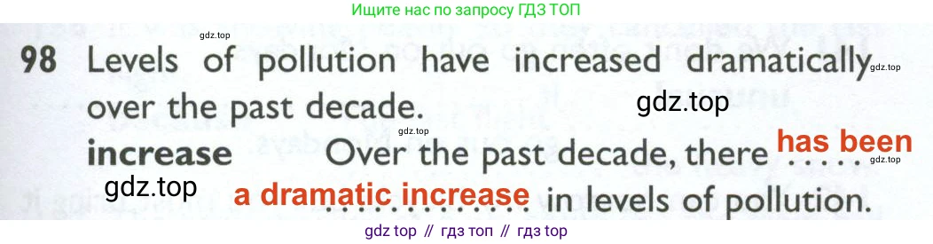 ГДЗ Английский язык (english), 10 класс Рабочая тетрадь (workbook), авторы: Баранова Ксения Михайловна (Baranova Ksenia), Дули Дженни (Dooley Jenny), Копылова Виктория Викторовна (Kopylova Victoria), Мильруд Радислав Петрович (Millrood Radislav), Эванс Вирджиния (Evans Virginia), издательство Просвещение, Москва, 2019, белого цвета, страница 77, номер 98, Решение 2