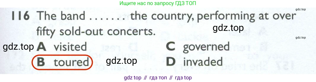 ГДЗ Английский язык (english), 10 класс Рабочая тетрадь (workbook), авторы: Баранова Ксения Михайловна (Baranova Ksenia), Дули Дженни (Dooley Jenny), Копылова Виктория Викторовна (Kopylova Victoria), Мильруд Радислав Петрович (Millrood Radislav), Эванс Вирджиния (Evans Virginia), издательство Просвещение, Москва, 2019, белого цвета, страница 87, номер 116, Решение 2