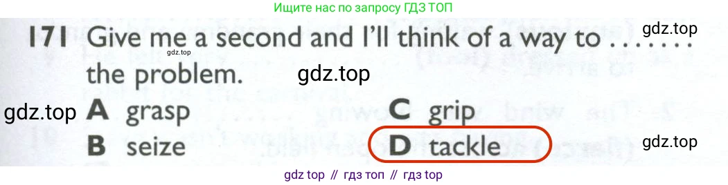 ГДЗ Английский язык (english), 10 класс Рабочая тетрадь (workbook), авторы: Баранова Ксения Михайловна (Baranova Ksenia), Дули Дженни (Dooley Jenny), Копылова Виктория Викторовна (Kopylova Victoria), Мильруд Радислав Петрович (Millrood Radislav), Эванс Вирджиния (Evans Virginia), издательство Просвещение, Москва, 2019, белого цвета, страница 89, номер 171, Решение 2