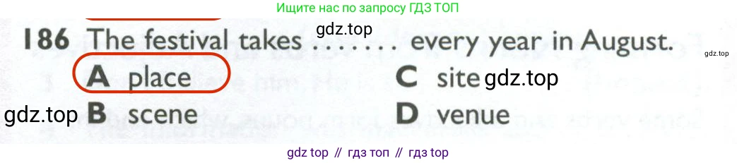 ГДЗ Английский язык (english), 10 класс Рабочая тетрадь (workbook), авторы: Баранова Ксения Михайловна (Baranova Ksenia), Дули Дженни (Dooley Jenny), Копылова Виктория Викторовна (Kopylova Victoria), Мильруд Радислав Петрович (Millrood Radislav), Эванс Вирджиния (Evans Virginia), издательство Просвещение, Москва, 2019, белого цвета, страница 89, номер 186, Решение 2