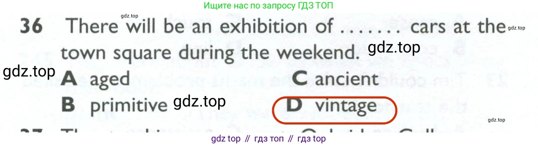 Английский язык (english), 10 класс Рабочая тетрадь (workbook), авторы: Баранова Ксения Михайловна (Baranova Ksenia), Дули Дженни (Dooley Jenny), Копылова Виктория Викторовна (Kopylova Victoria), Мильруд Радислав Петрович (Millrood Radislav), Эванс Вирджиния (Evans Virginia), издательство Просвещение, Москва, 2019, белого цвета, страница 84, номер 36, Решение 2