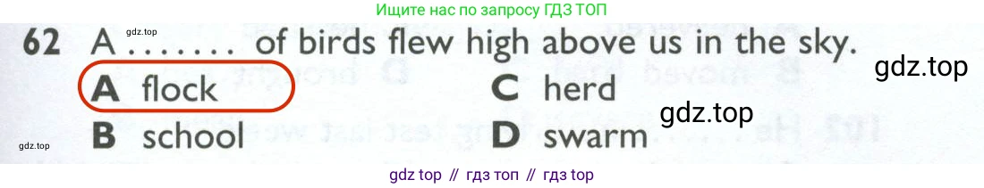 ГДЗ Английский язык (english), 10 класс Рабочая тетрадь (workbook), авторы: Баранова Ксения Михайловна (Baranova Ksenia), Дули Дженни (Dooley Jenny), Копылова Виктория Викторовна (Kopylova Victoria), Мильруд Радислав Петрович (Millrood Radislav), Эванс Вирджиния (Evans Virginia), издательство Просвещение, Москва, 2019, белого цвета, страница 85, номер 62, Решение 2
