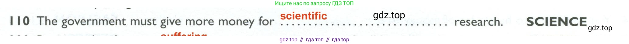 ГДЗ Английский язык (english), 10 класс Рабочая тетрадь (workbook), авторы: Баранова Ксения Михайловна (Baranova Ksenia), Дули Дженни (Dooley Jenny), Копылова Виктория Викторовна (Kopylova Victoria), Мильруд Радислав Петрович (Millrood Radislav), Эванс Вирджиния (Evans Virginia), издательство Просвещение, Москва, 2019, белого цвета, страница 94, номер 110, Решение 2