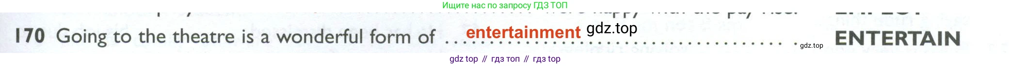 Английский язык (english), 10 класс Рабочая тетрадь (workbook), авторы: Баранова Ксения Михайловна (Baranova Ksenia), Дули Дженни (Dooley Jenny), Копылова Виктория Викторовна (Kopylova Victoria), Мильруд Радислав Петрович (Millrood Radislav), Эванс Вирджиния (Evans Virginia), издательство Просвещение, Москва, 2019, белого цвета, страница 95, номер 170, Решение 2