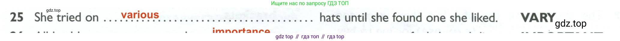 Английский язык (english), 10 класс Рабочая тетрадь (workbook), авторы: Баранова Ксения Михайловна (Baranova Ksenia), Дули Дженни (Dooley Jenny), Копылова Виктория Викторовна (Kopylova Victoria), Мильруд Радислав Петрович (Millrood Radislav), Эванс Вирджиния (Evans Virginia), издательство Просвещение, Москва, 2019, белого цвета, страница 92, номер 25, Решение 2