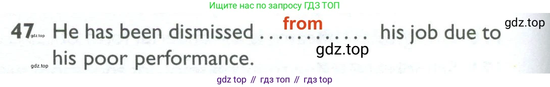 ГДЗ Английский язык (english), 10 класс Рабочая тетрадь (workbook), авторы: Баранова Ксения Михайловна (Baranova Ksenia), Дули Дженни (Dooley Jenny), Копылова Виктория Викторовна (Kopylova Victoria), Мильруд Радислав Петрович (Millrood Radislav), Эванс Вирджиния (Evans Virginia), издательство Просвещение, Москва, 2019, белого цвета, страница 96, номер 47, Решение 2