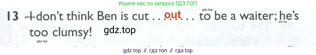 ГДЗ Английский язык (english), 10 класс Рабочая тетрадь (workbook), авторы: Баранова Ксения Михайловна (Baranova Ksenia), Дули Дженни (Dooley Jenny), Копылова Виктория Викторовна (Kopylova Victoria), Мильруд Радислав Петрович (Millrood Radislav), Эванс Вирджиния (Evans Virginia), издательство Просвещение, Москва, 2019, белого цвета, страница 99, номер 13, Решение 2