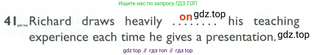 ГДЗ Английский язык (english), 10 класс Рабочая тетрадь (workbook), авторы: Баранова Ксения Михайловна (Baranova Ksenia), Дули Дженни (Dooley Jenny), Копылова Виктория Викторовна (Kopylova Victoria), Мильруд Радислав Петрович (Millrood Radislav), Эванс Вирджиния (Evans Virginia), издательство Просвещение, Москва, 2019, белого цвета, страница 99, номер 41, Решение 2