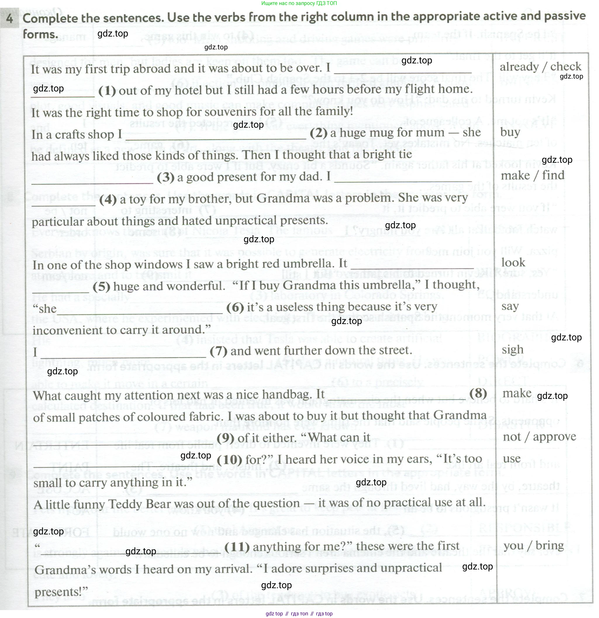 Английский язык (english), 10 класс рабочая тетрадь с контрольными работами (workbook + tests), авторы: Биболетова Мерем Забатовна, Бабушис Елена Евгеньевна, Снежко Надежда Дмитриевна, издательство Просвещение, Москва, 2021, оранжевого цвета, страница 81, номер 4, Условие