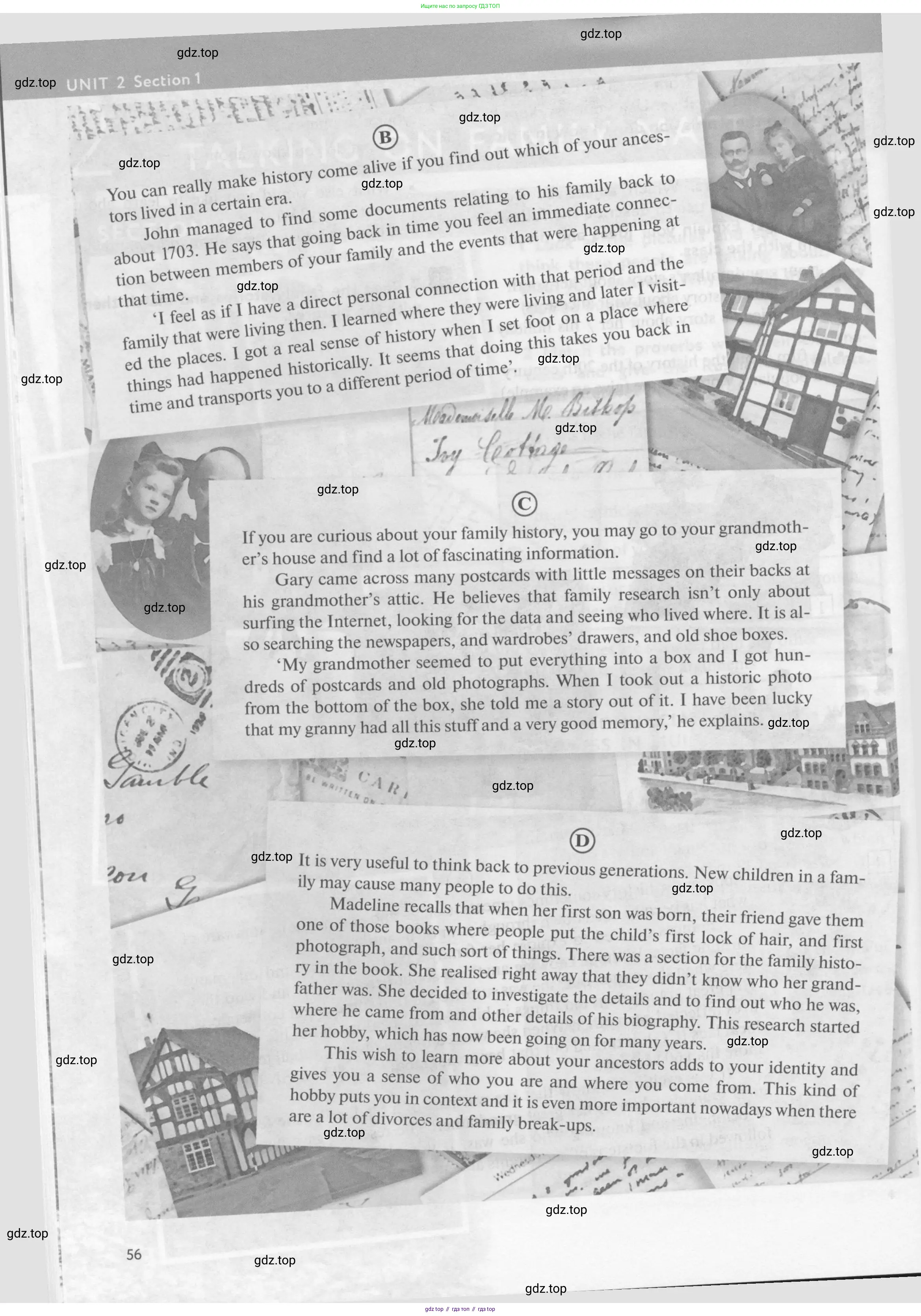 Английский язык (english), 10 класс Учебник (Student's book), авторы: Биболетова Мерем Забатовна, Бабушис Елена Евгеньевна, Снежко Надежда Дмитриевна, издательство Просвещение, Москва, 2016, оранжевого цвета, страница 56