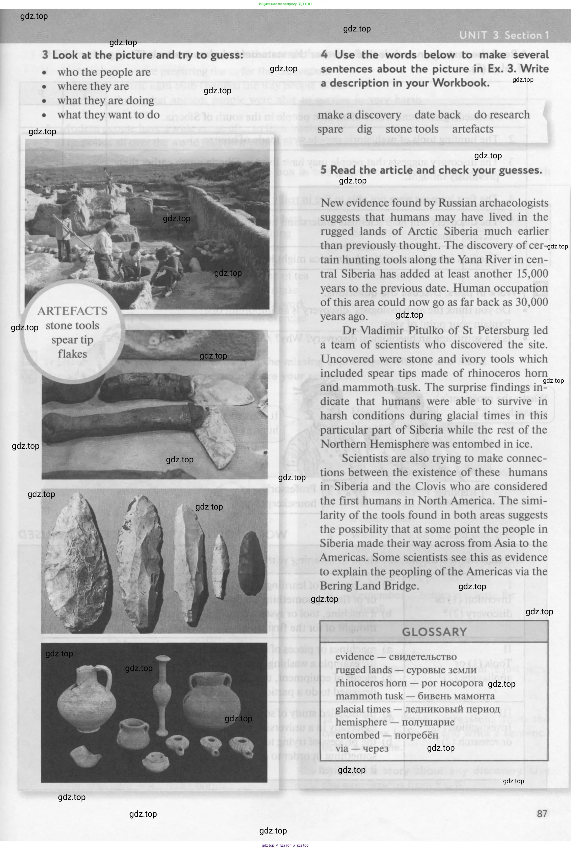 Английский язык (english), 10 класс Учебник (Student's book), авторы: Биболетова Мерем Забатовна, Бабушис Елена Евгеньевна, Снежко Надежда Дмитриевна, издательство Просвещение, Москва, 2016, оранжевого цвета, страница 87