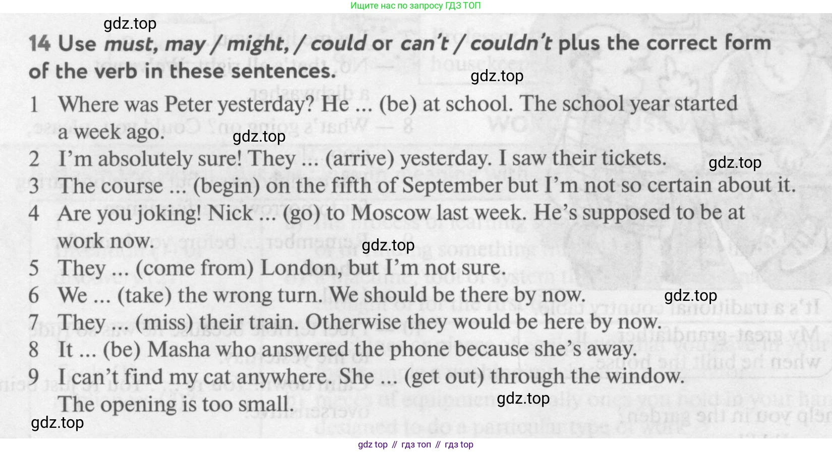 Английский язык (english), 10 класс Учебник (Student's book), авторы: Биболетова Мерем Забатовна, Бабушис Елена Евгеньевна, Снежко Надежда Дмитриевна, издательство Просвещение, Москва, 2016, оранжевого цвета, страница 90, номер 14, Условие