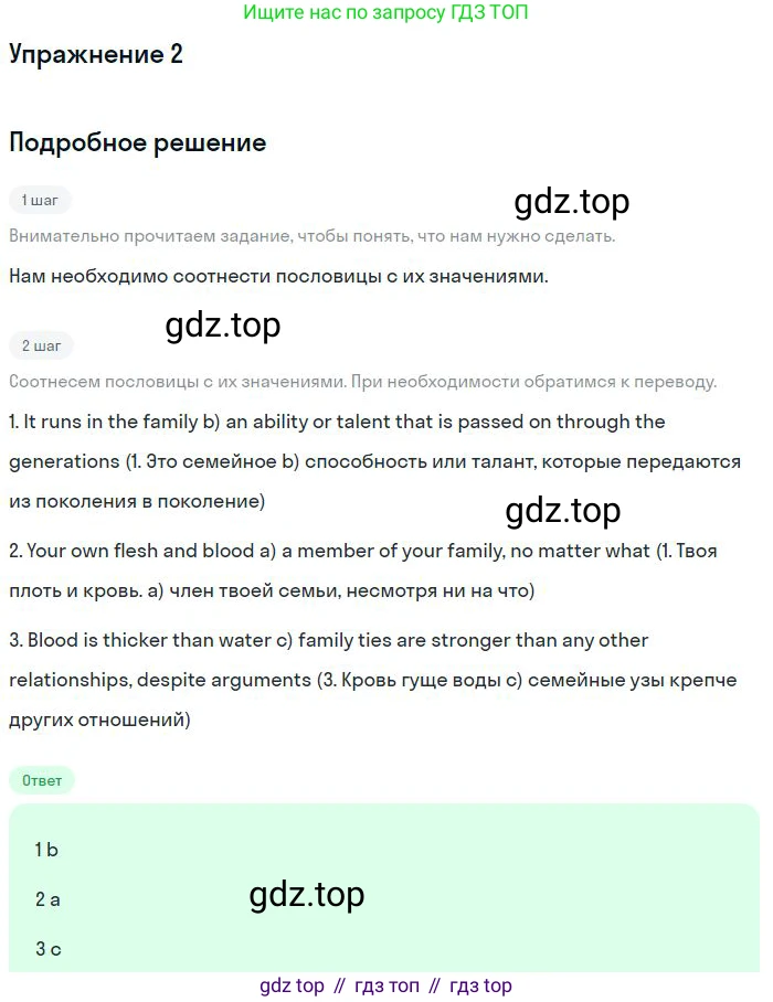 Английский язык (english), 10 класс Учебник (Student's book), авторы: Биболетова Мерем Забатовна, Бабушис Елена Евгеньевна, Снежко Надежда Дмитриевна, издательство Просвещение, Москва, 2016, оранжевого цвета, страница 54, номер 2, Решение