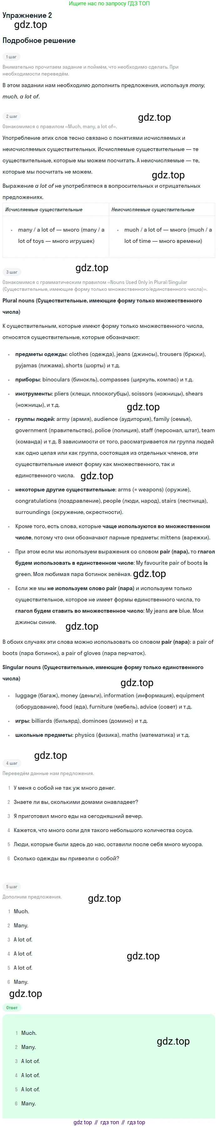 Английский язык (english), 10 класс рабочая тетрадь, авторы: Комарова Юлия Александровна, Ларионова Ирина Владимировна, издательство Русское слово, Москва, 2013, розового цвета, страница 87, номер 2, Решение