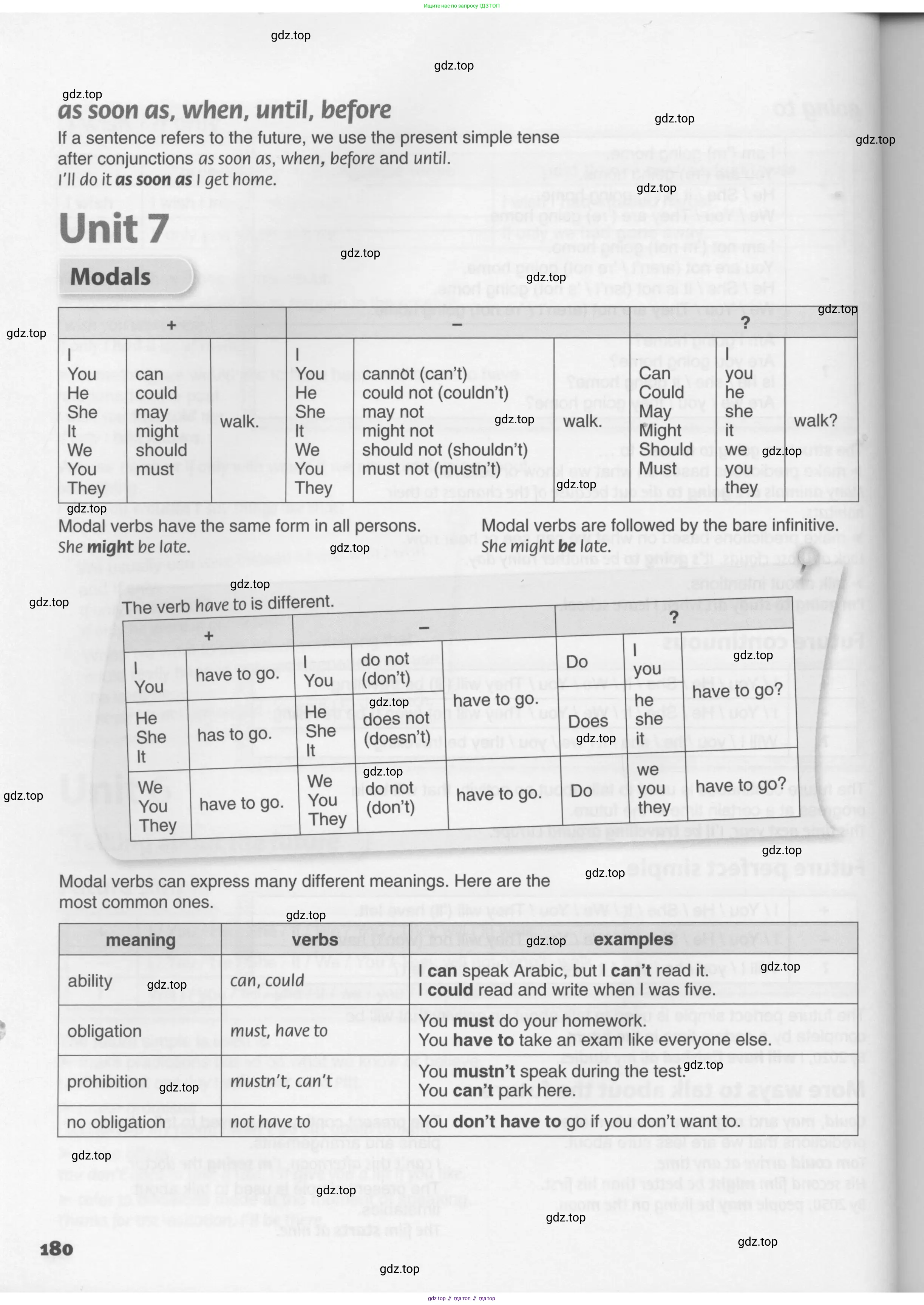 Английский язык (english), 10 класс Учебник (Student's book), авторы: Комарова Юлия Александровна, Ларионова Ирина Владимировна, Араванис Розмари, Вассилакис Джордж, издательство Русское слово, Москва, 2015, страница 180