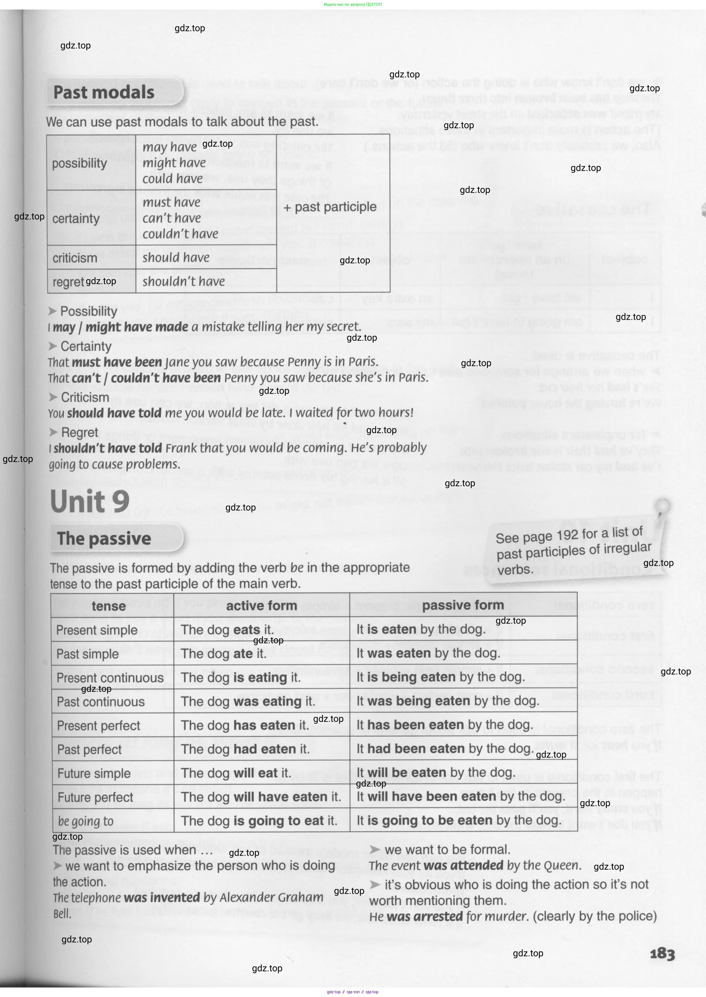 Английский язык (english), 10 класс Учебник (Student's book), авторы: Комарова Юлия Александровна, Ларионова Ирина Владимировна, Араванис Розмари, Вассилакис Джордж, издательство Русское слово, Москва, 2015, страница 183