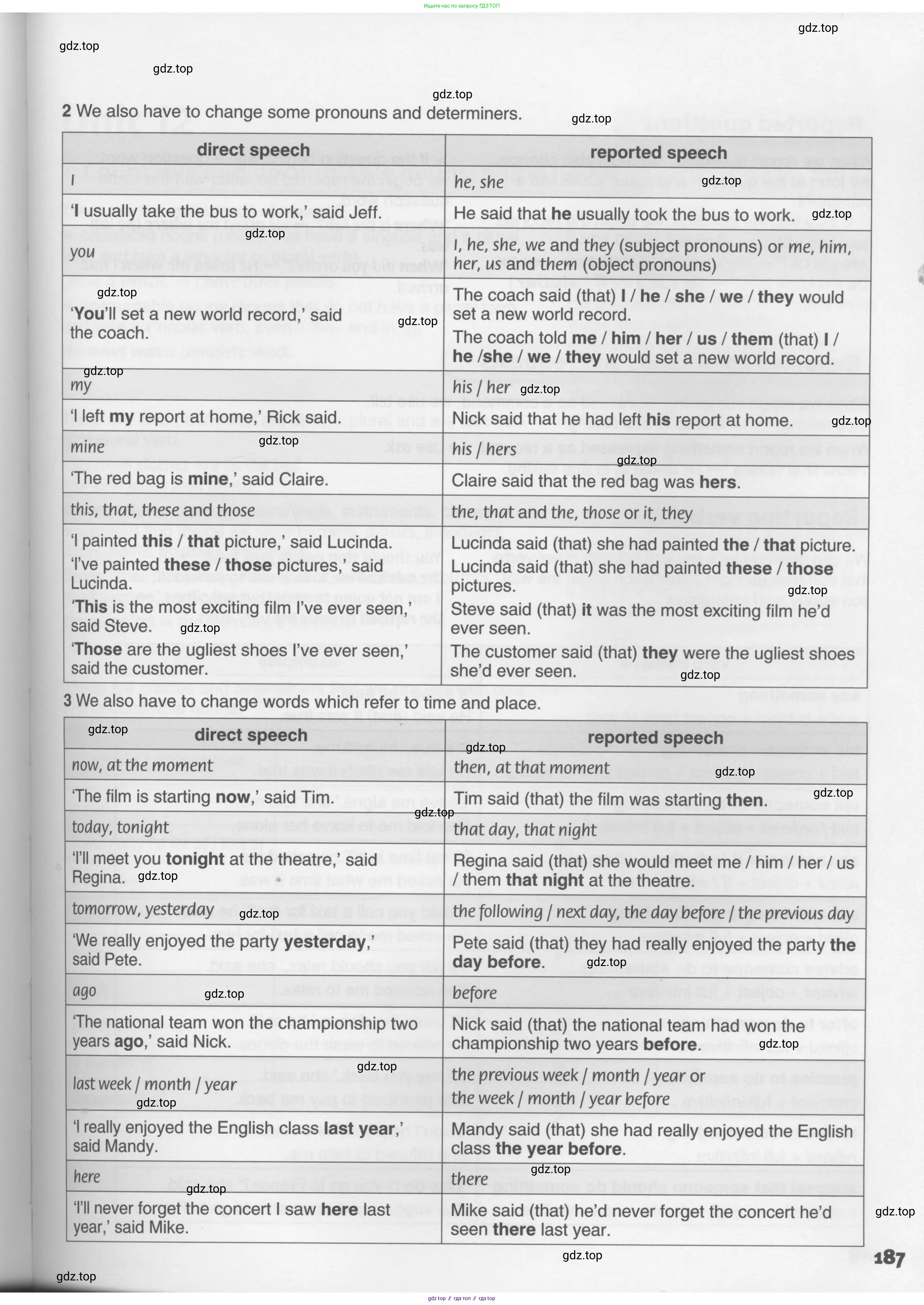 Английский язык (english), 10 класс Учебник (Student's book), авторы: Комарова Юлия Александровна, Ларионова Ирина Владимировна, Араванис Розмари, Вассилакис Джордж, издательство Русское слово, Москва, 2015, страница 187