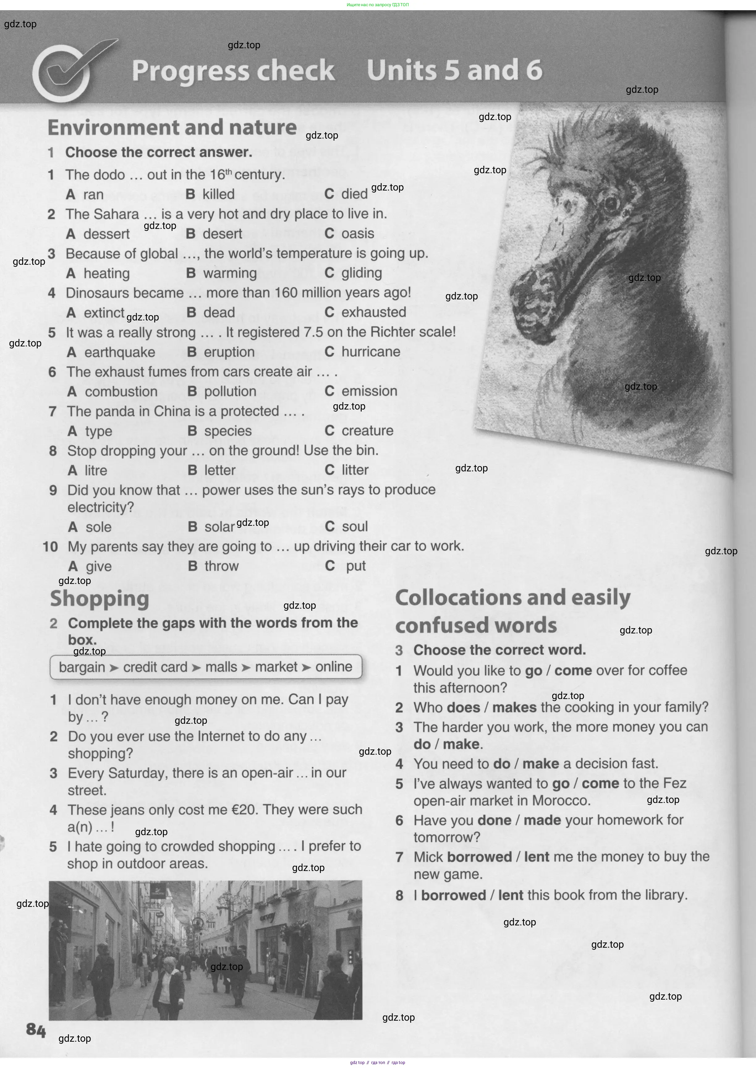 Английский язык (english), 10 класс Учебник (Student's book), авторы: Комарова Юлия Александровна, Ларионова Ирина Владимировна, Араванис Розмари, Вассилакис Джордж, издательство Русское слово, Москва, 2015, страница 84