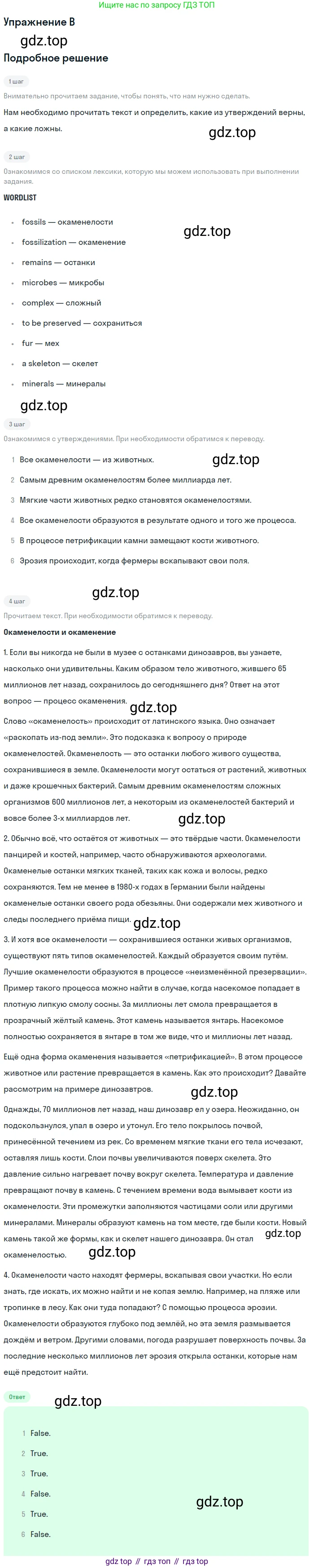 Английский язык (english), 10 класс Учебник (Student's book), авторы: Комарова Юлия Александровна, Ларионова Ирина Владимировна, Араванис Розмари, Вассилакис Джордж, издательство Русское слово, Москва, 2015, страница 81, номер B, Решение