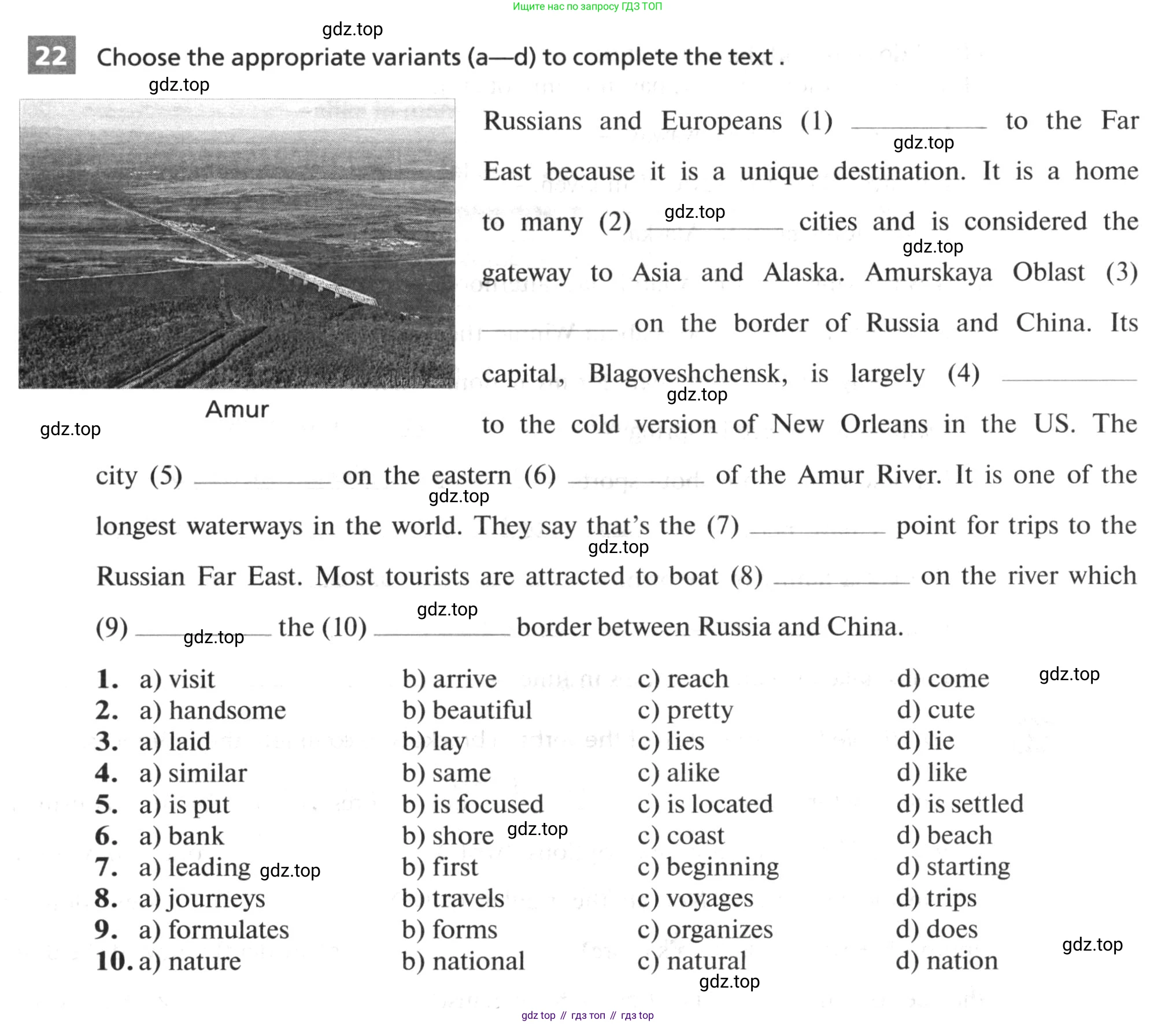 ГДЗ Английский язык (english), 10 класс рабочая тетрадь, авторы: Афанасьева Ольга Васильевна (Afanasyeva Olga), Михеева Ирина Владимировна (Mikheeva Irina), Баранова Ксения Михайловна (Baranova Ksenia), издательство Просвещение, Москва, 2016, белого цвета, страница 89, номер 22, Условие
