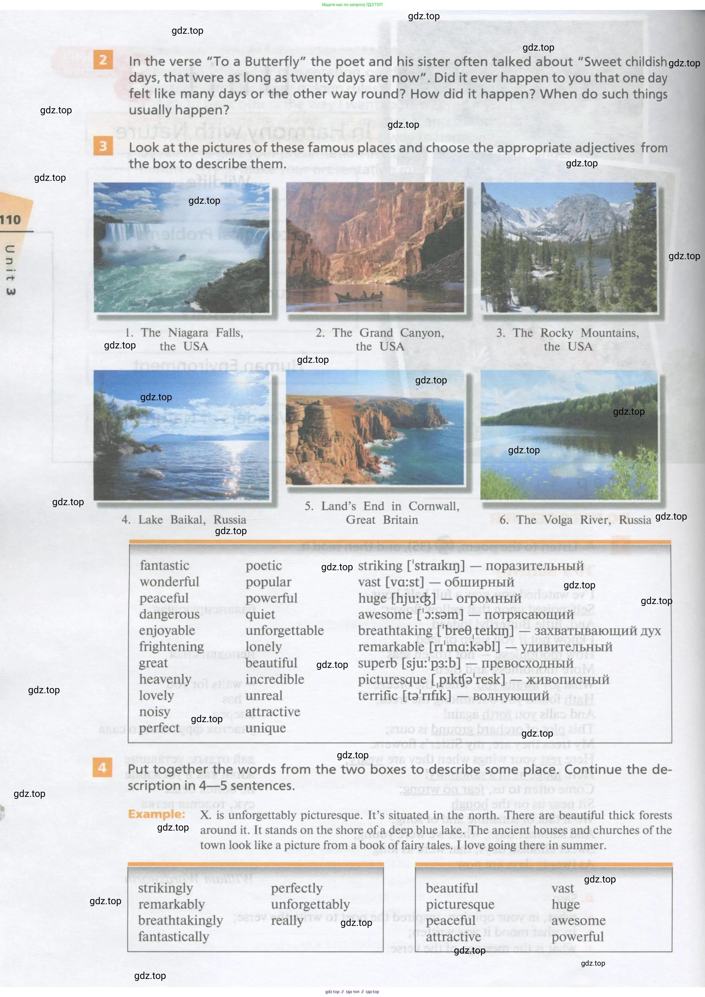 Английский язык (english), 10 класс Учебник, авторы: Афанасьева Ольга Васильевна (Afanasyeva Olga), Михеева Ирина Владимировна (Mikheeva Irina), Баранова Ксения Михайловна (Baranova Ksenia), издательство Просвещение, Москва, 2016, белого цвета, страница 110