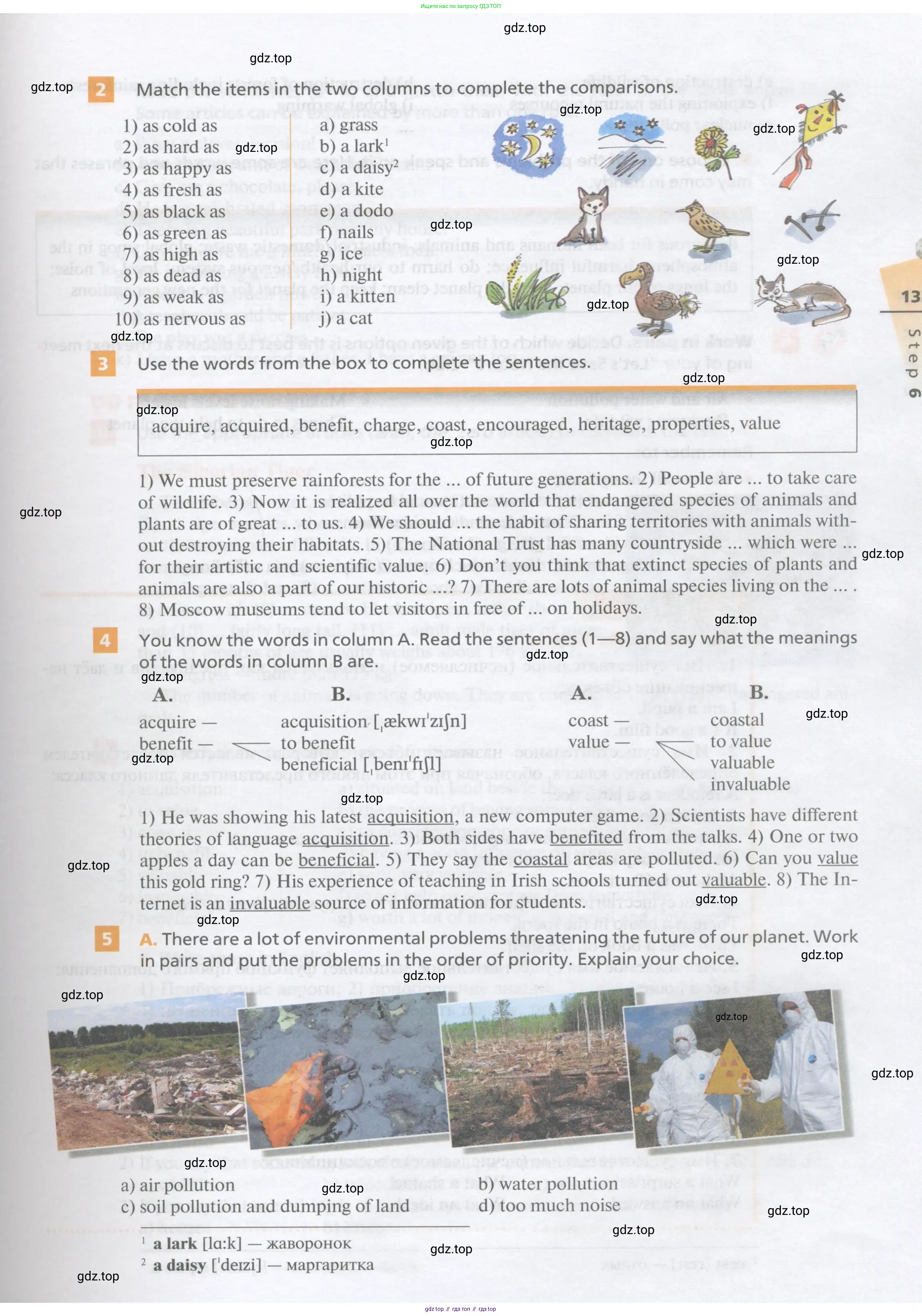 Английский язык (english), 10 класс Учебник, авторы: Афанасьева Ольга Васильевна (Afanasyeva Olga), Михеева Ирина Владимировна (Mikheeva Irina), Баранова Ксения Михайловна (Baranova Ksenia), издательство Просвещение, Москва, 2016, белого цвета, страница 133