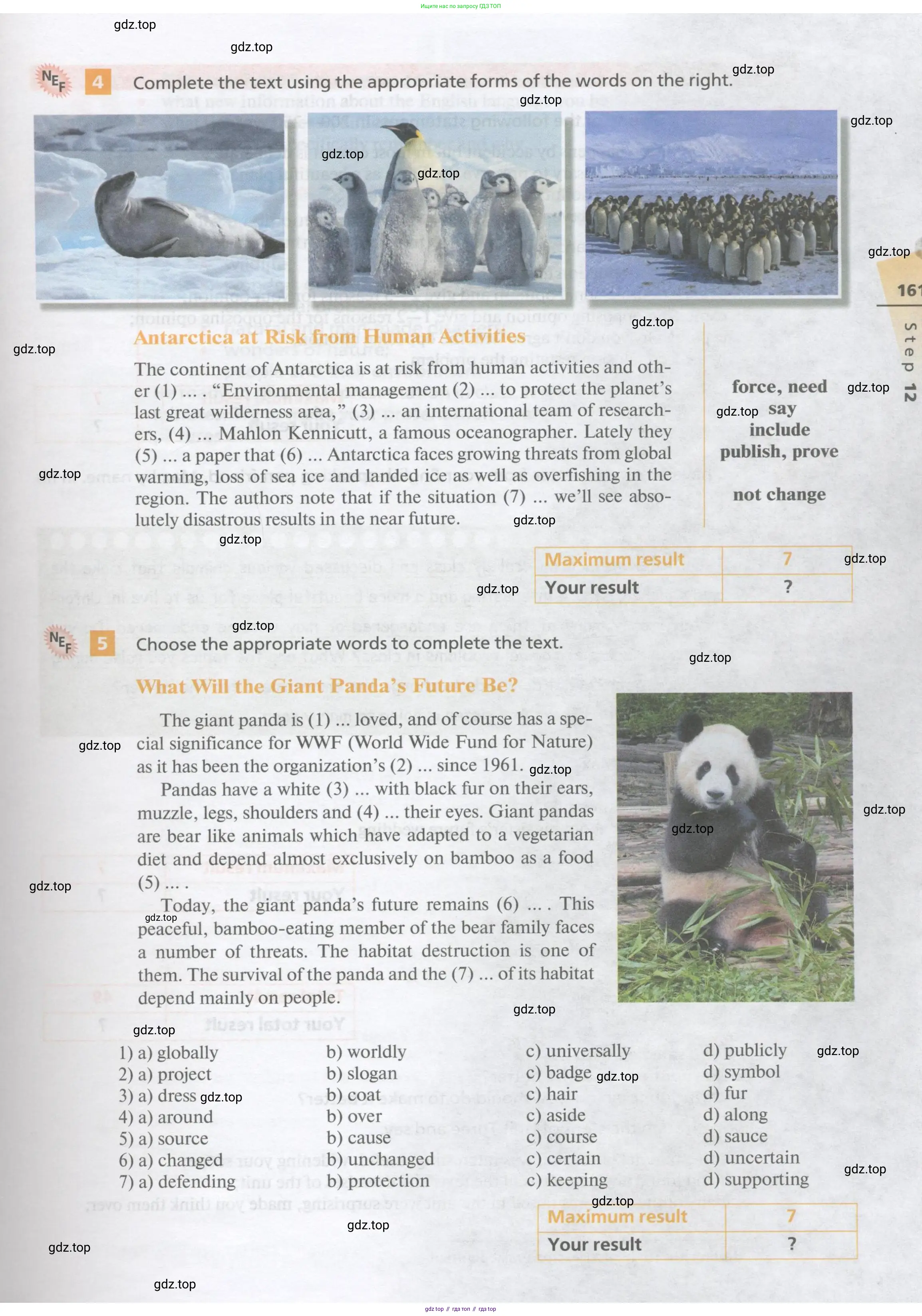 Английский язык (english), 10 класс Учебник, авторы: Афанасьева Ольга Васильевна (Afanasyeva Olga), Михеева Ирина Владимировна (Mikheeva Irina), Баранова Ксения Михайловна (Baranova Ksenia), издательство Просвещение, Москва, 2016, белого цвета, страница 161