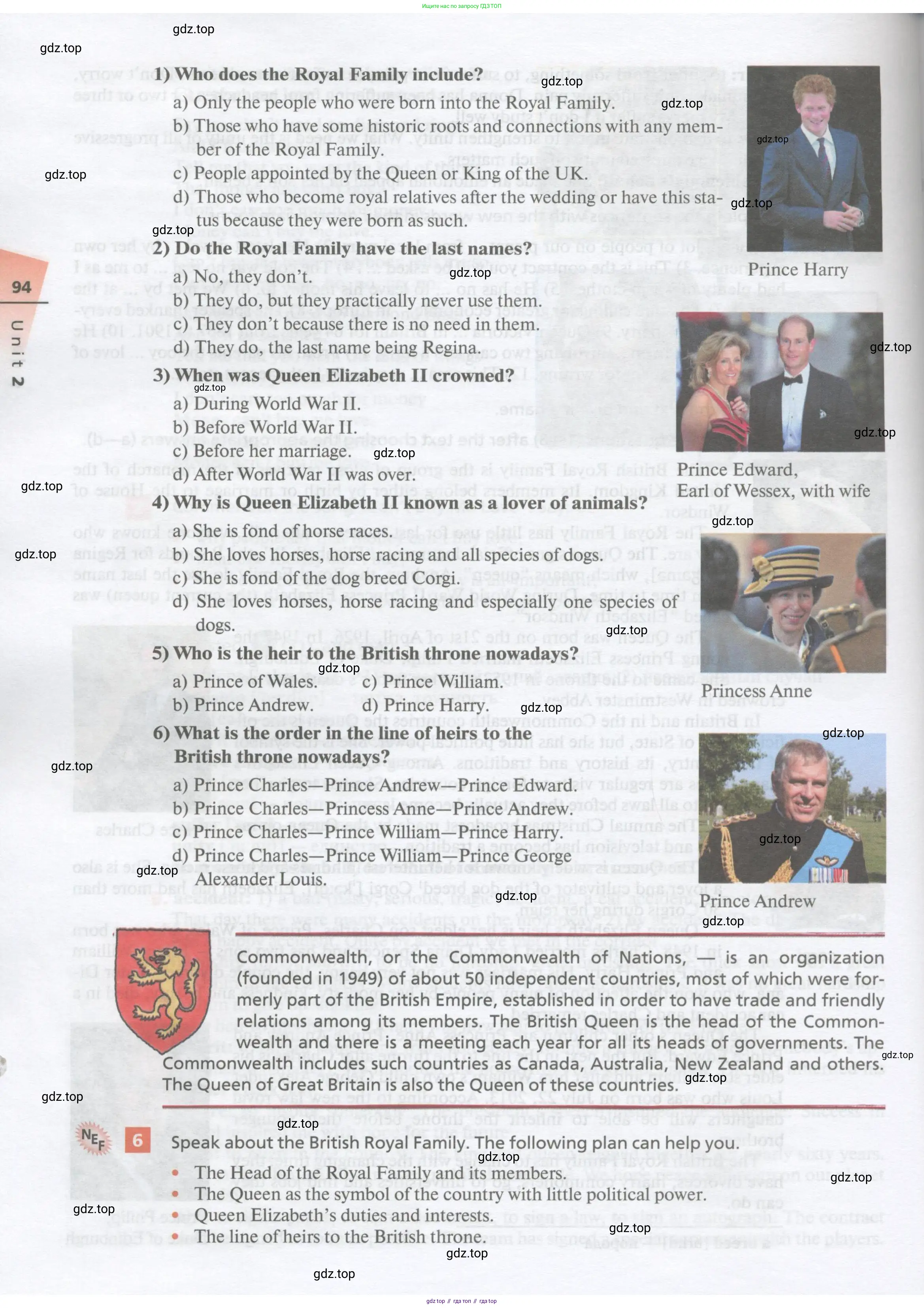 Английский язык (english), 10 класс Учебник, авторы: Афанасьева Ольга Васильевна (Afanasyeva Olga), Михеева Ирина Владимировна (Mikheeva Irina), Баранова Ксения Михайловна (Baranova Ksenia), издательство Просвещение, Москва, 2016, белого цвета, страница 94