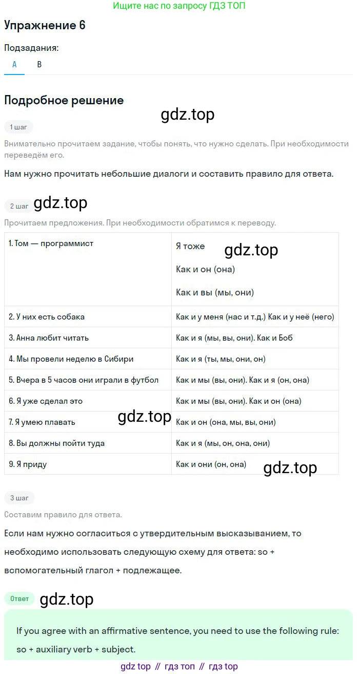 Английский язык (english), 10 класс Учебник, авторы: Афанасьева Ольга Васильевна (Afanasyeva Olga), Михеева Ирина Владимировна (Mikheeva Irina), Баранова Ксения Михайловна (Baranova Ksenia), издательство Просвещение, Москва, 2016, белого цвета, страница 170, номер 6, Решение