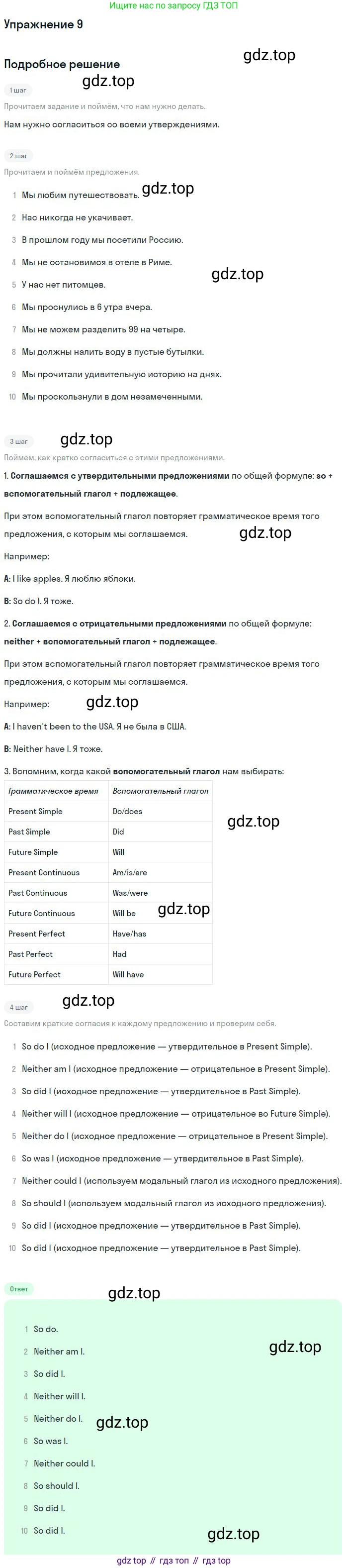 Английский язык (english), 10 класс Учебник, авторы: Афанасьева Ольга Васильевна (Afanasyeva Olga), Михеева Ирина Владимировна (Mikheeva Irina), Баранова Ксения Михайловна (Baranova Ksenia), издательство Просвещение, Москва, 2016, белого цвета, страница 175, номер 9, Решение