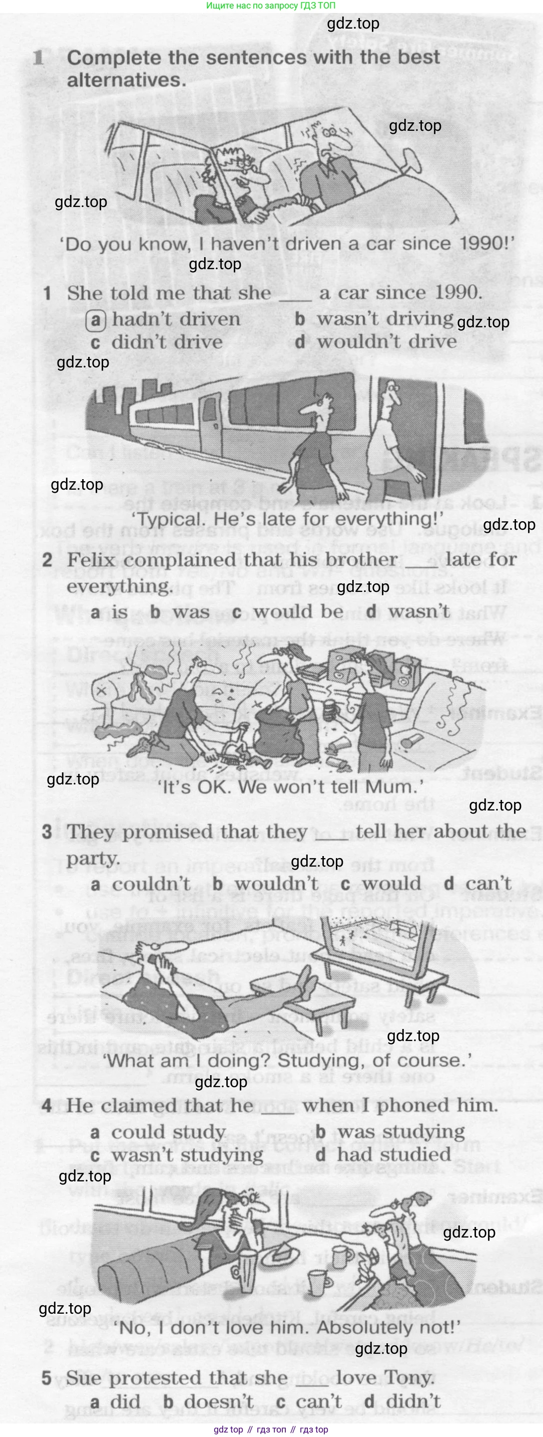 ГДЗ Английский язык (english), 10 класс Рабочая тетрадь (workbook), авторы: Вербицкая Мария Валерьевна (Verbitskaya Maria), Уайт Линдсей (Lindsay White), Фрикер Род (Fricker Rod), Миндрул Ольга Сергеевна (Mindrul Olga), издательство Просвещение, Москва, 2014, зелёного цвета, страница 19, номер 1, Условие