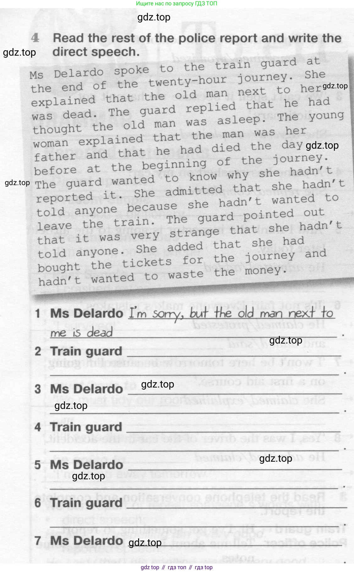 Английский язык (english), 10 класс Рабочая тетрадь (workbook), авторы: Вербицкая Мария Валерьевна (Verbitskaya Maria), Уайт Линдсей (Lindsay White), Фрикер Род (Fricker Rod), Миндрул Ольга Сергеевна (Mindrul Olga), издательство Просвещение, Москва, 2014, зелёного цвета, страница 20, номер 4, Условие