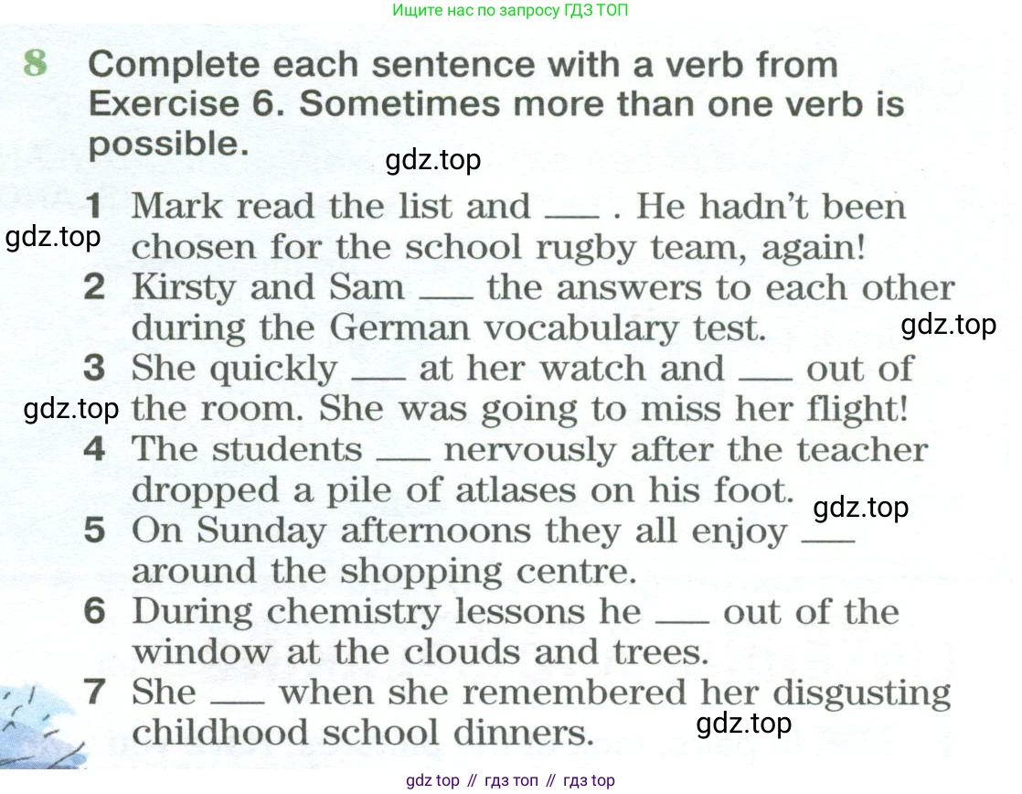Английский язык (english), 10 класс Учебник (Student's book), авторы: Вербицкая Мария Валерьевна (Verbitskaya Maria), Маккинли Стюарт (McKinlay Stuart), Хастингс Боб (Hastings Bob), Каминс Карр Джейн (Comyns Carr Jane), Парсонс Дженнифер (Parsons Jennifer), Миндрул Ольга Сергеевна (Mindrul Olga), издательство Просвещение, Москва, 2016, белого цвета, страница 35, номер 8, Условие