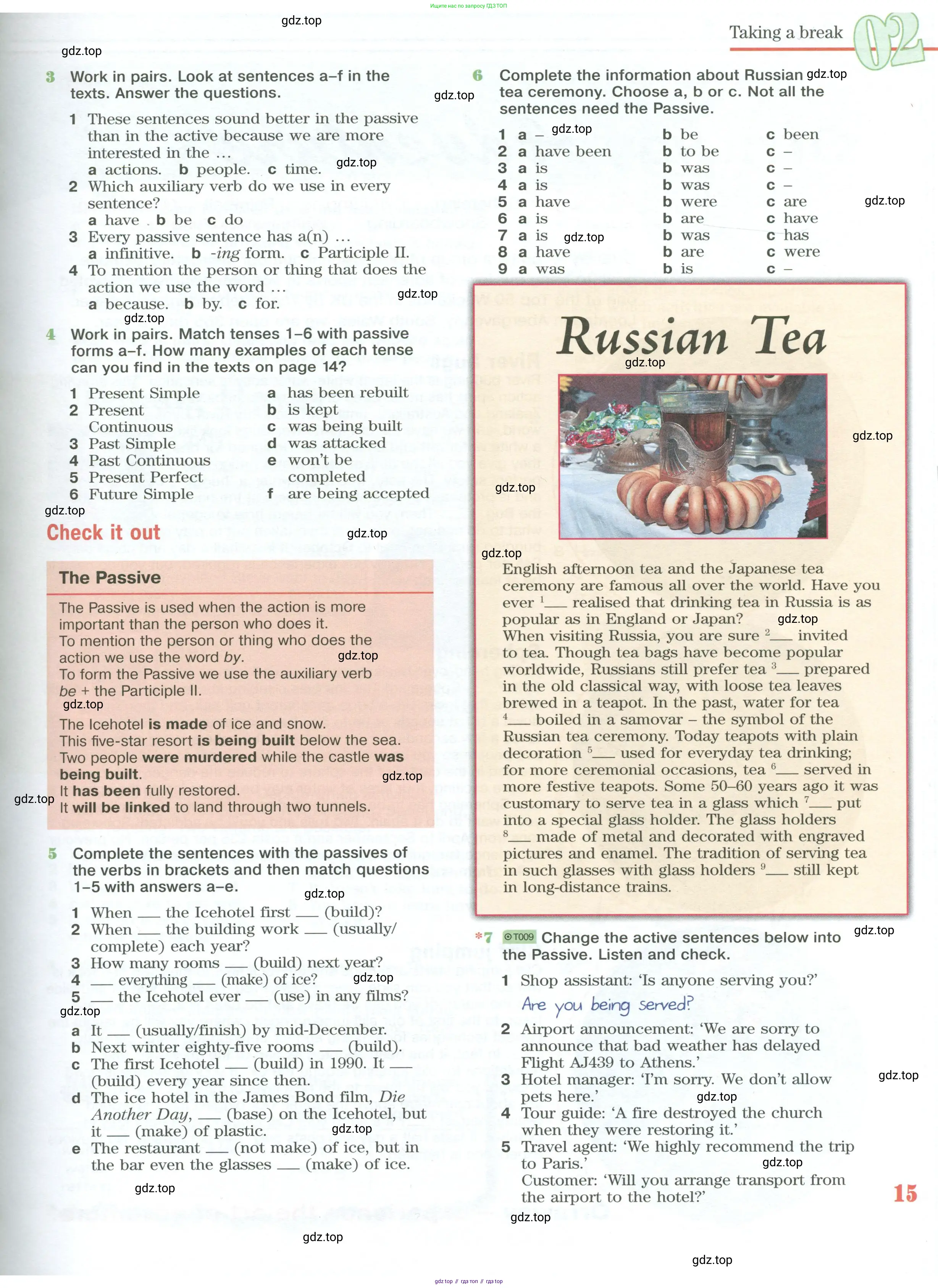 Английский язык (english), 10 класс Учебник (Student's book), авторы: Вербицкая Мария Валерьевна (Verbitskaya Maria), Маккинли Стюарт (McKinlay Stuart), Хастингс Боб (Hastings Bob), Каминс Карр Джейн (Comyns Carr Jane), Парсонс Дженнифер (Parsons Jennifer), Миндрул Ольга Сергеевна (Mindrul Olga), издательство Просвещение, Москва, 2016, белого цвета, страница 15