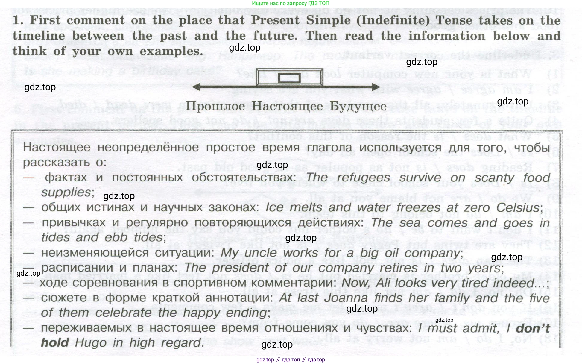 Английский язык (english), 11 класс сборник грамматических упражнений, автор: Мильруд Радислав Петрович (Millrood Radislav), издательство Просвещение, Москва, 2019, страница 5, номер 1, Условие