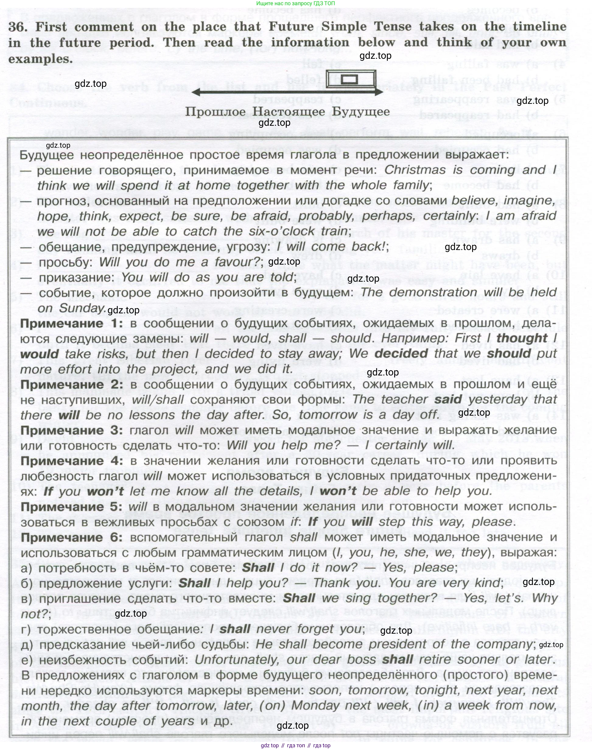 Английский язык (english), 11 класс сборник грамматических упражнений, автор: Мильруд Радислав Петрович (Millrood Radislav), издательство Просвещение, Москва, 2019, страница 26, номер 36, Условие